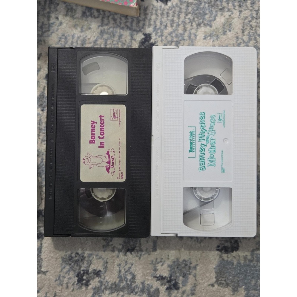 Barney and Friends VHS Tape Lot of‎ 3 Bundle Kids Educational Video Movie - Picture 8 of 8